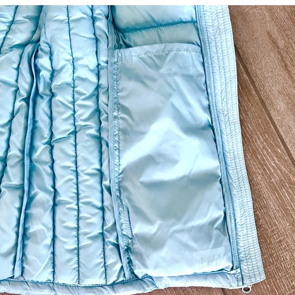 NWT! Reel Legends Women’s Light Blue Puffer Vest Zipper Pockets Size Small - Picture 14 of 14